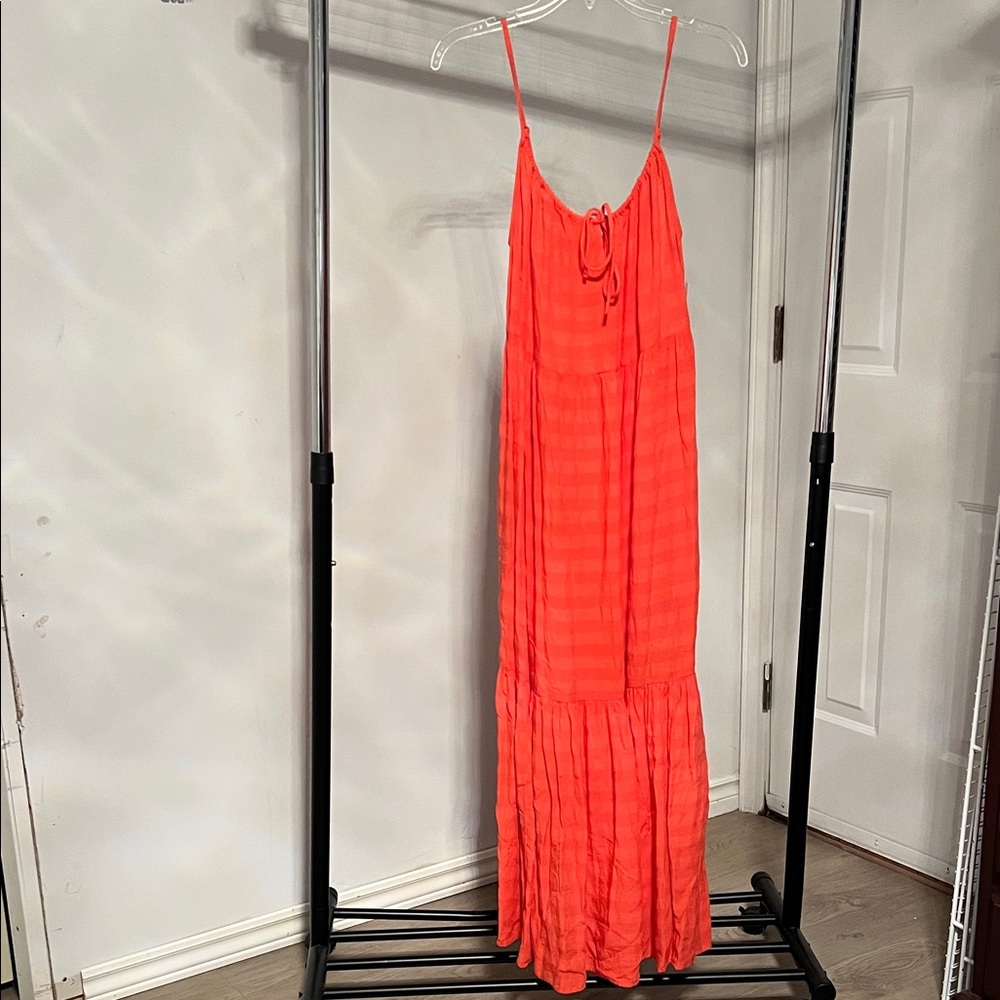 Old Navy Coral Maxi Dress